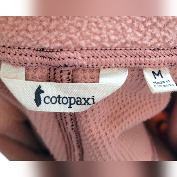 Cotopaxi Wine and Rosewood Abrazo Hooded Fleece Jacket - Picture 6 of 6